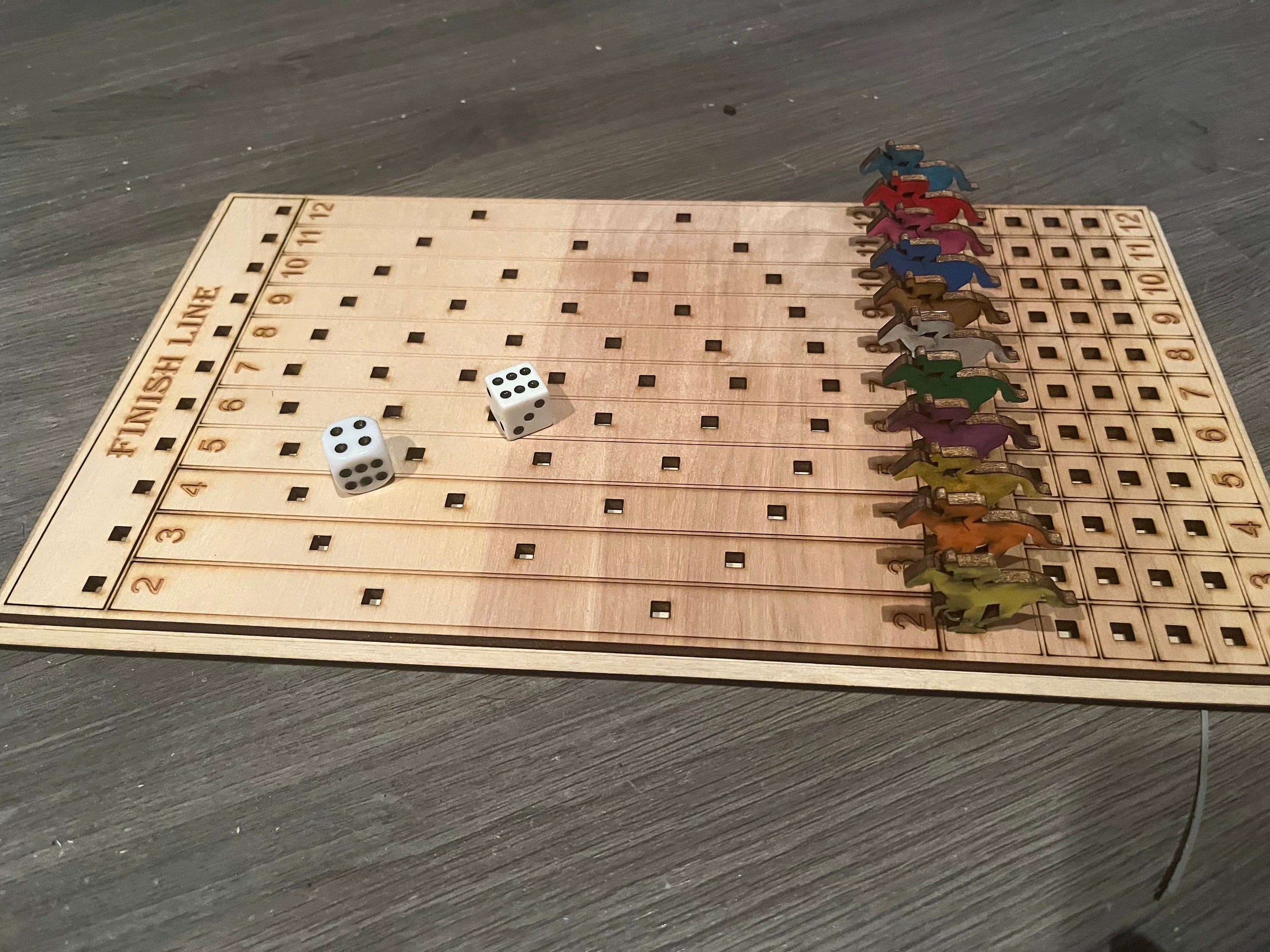 Horse Race dice game