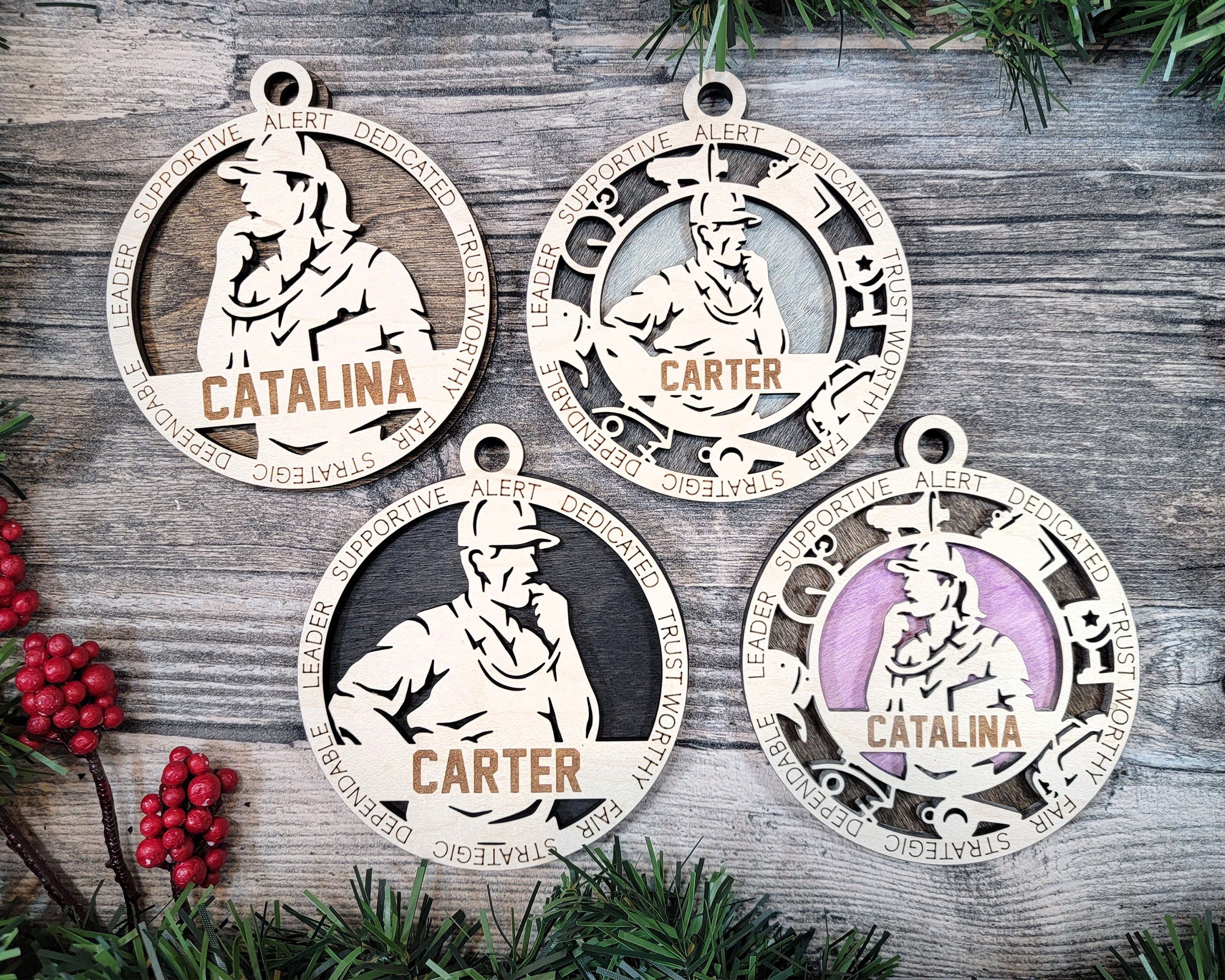 Sports Coach Christmas ornaments.