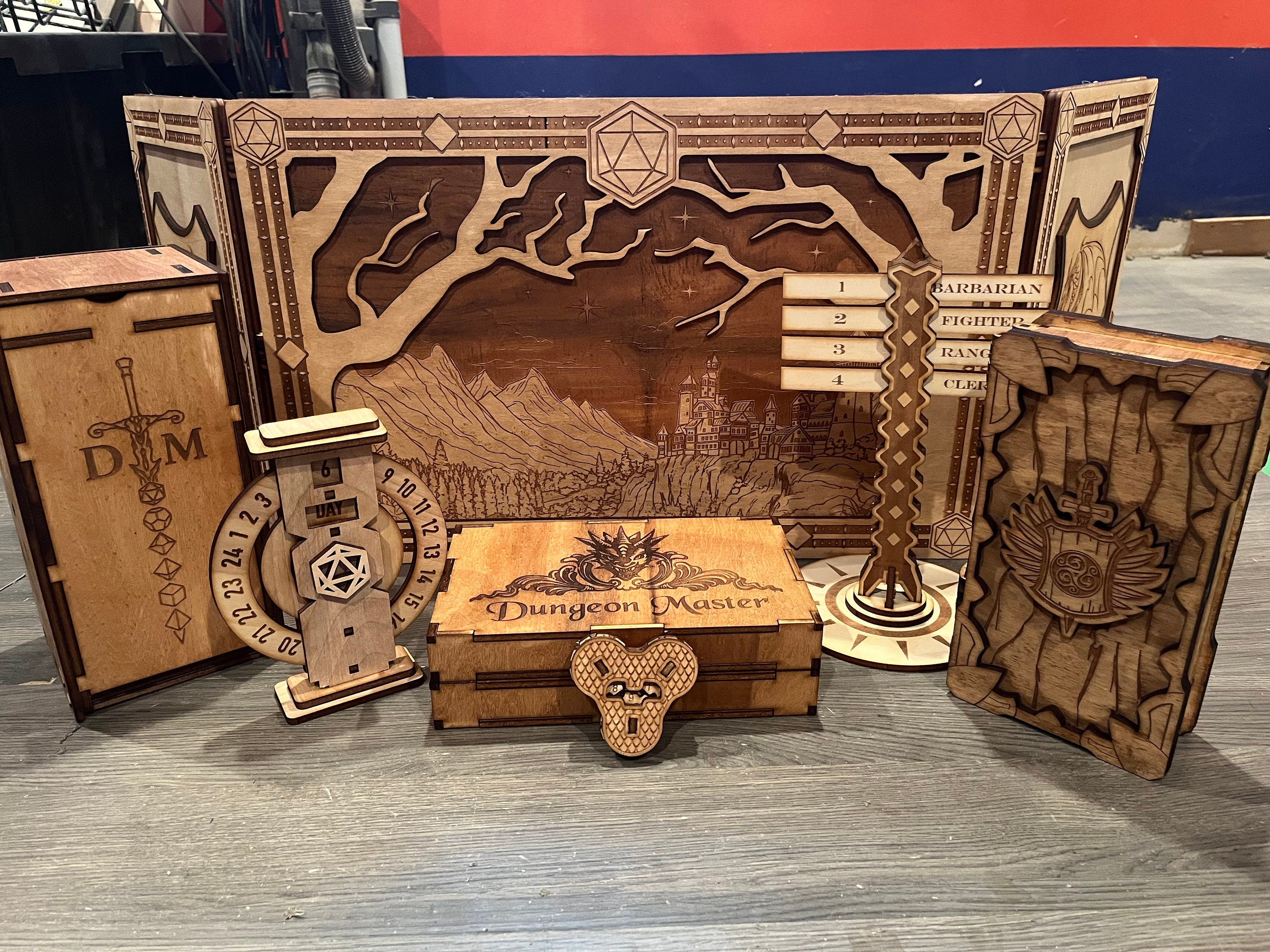 Dungeons and Dragons dungeon master set