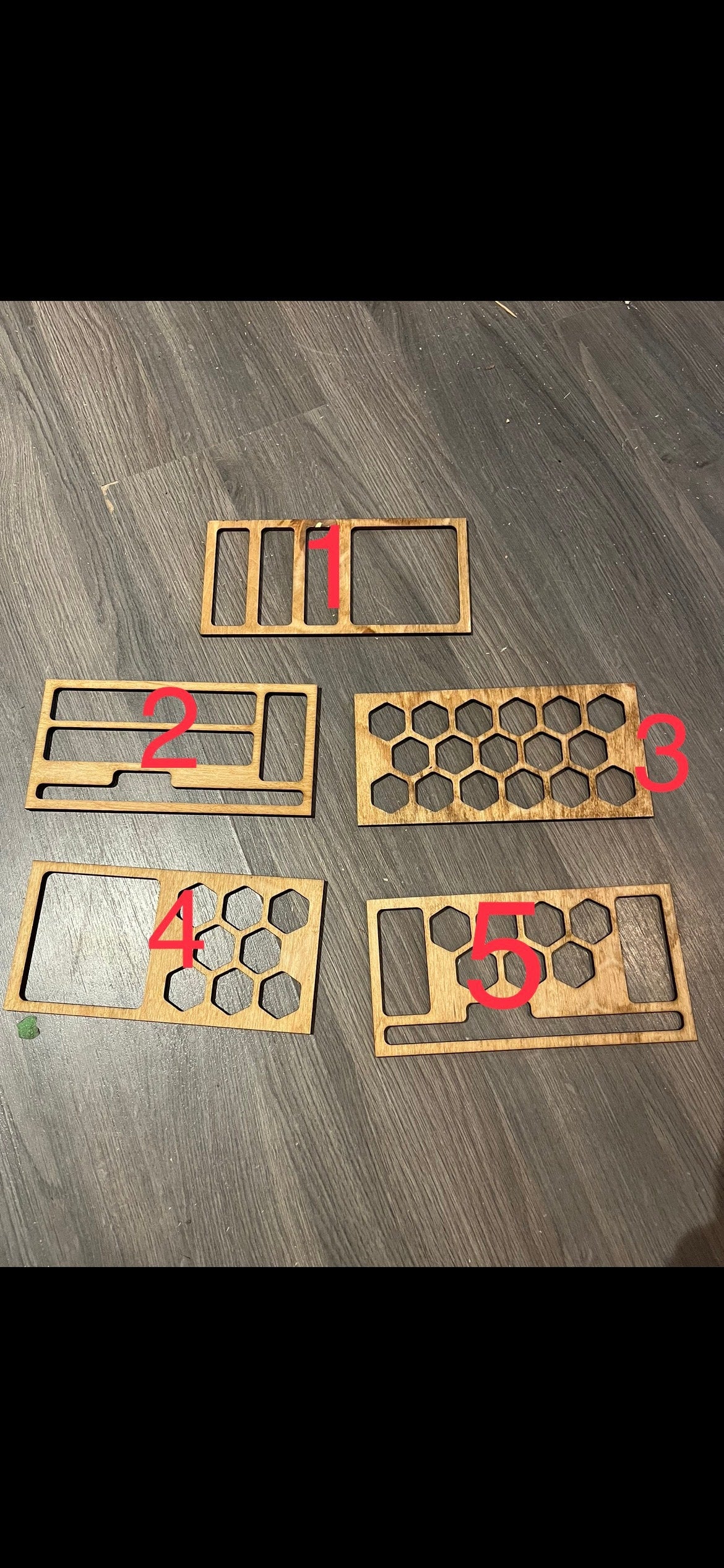 Dice holder/ game piece storage books