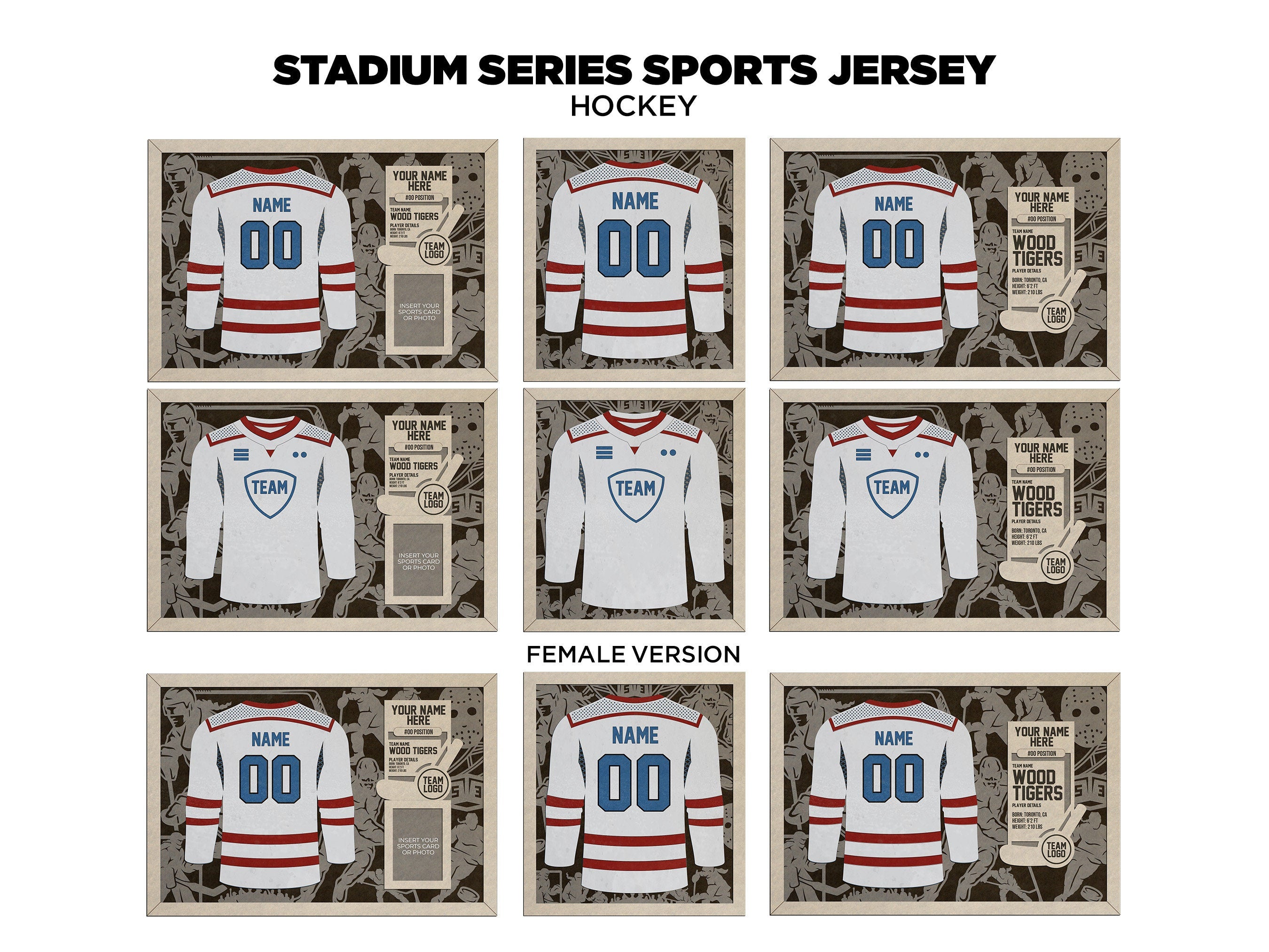 Baseball Jersey Plaques