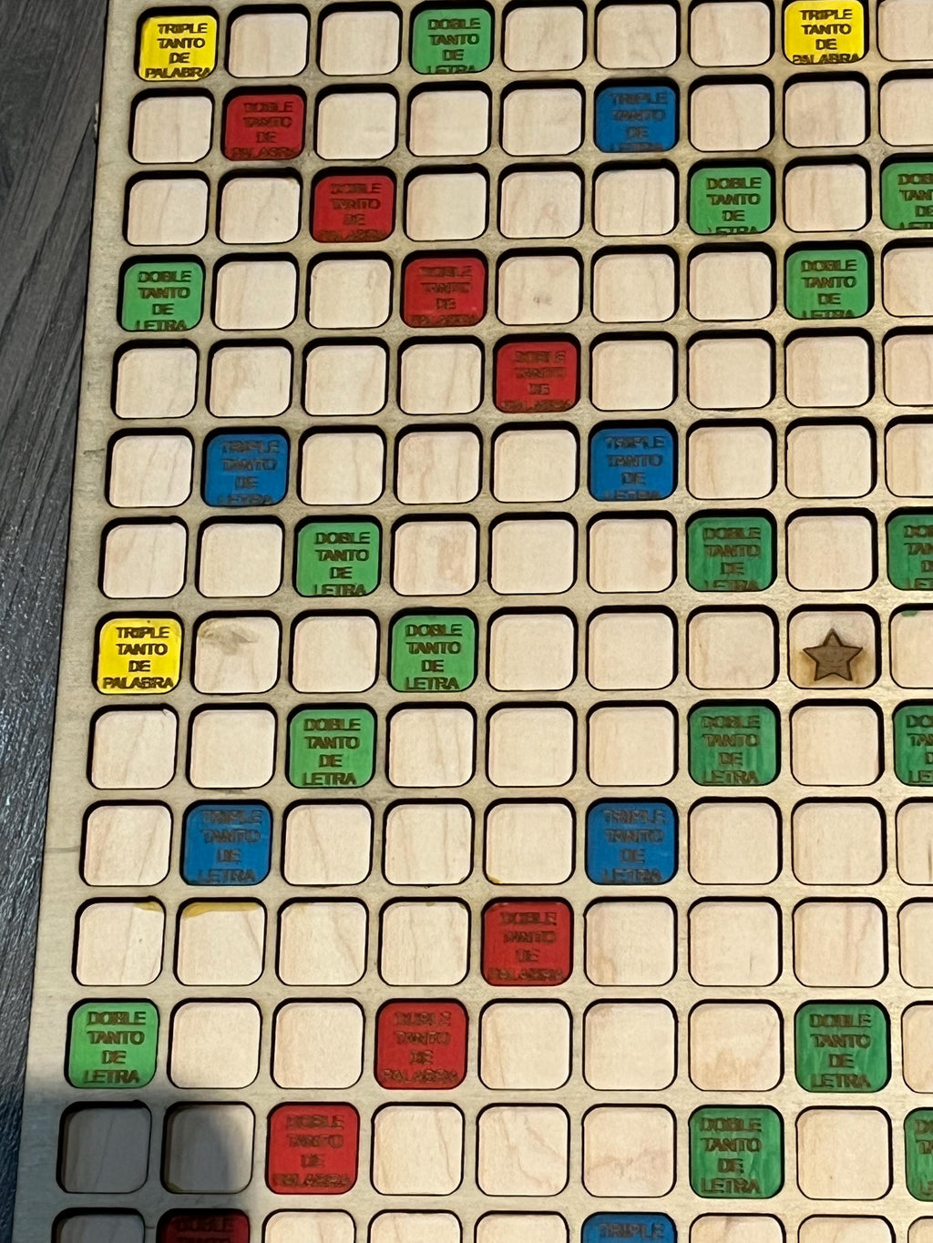Juego de Scrabble (versión en español)
