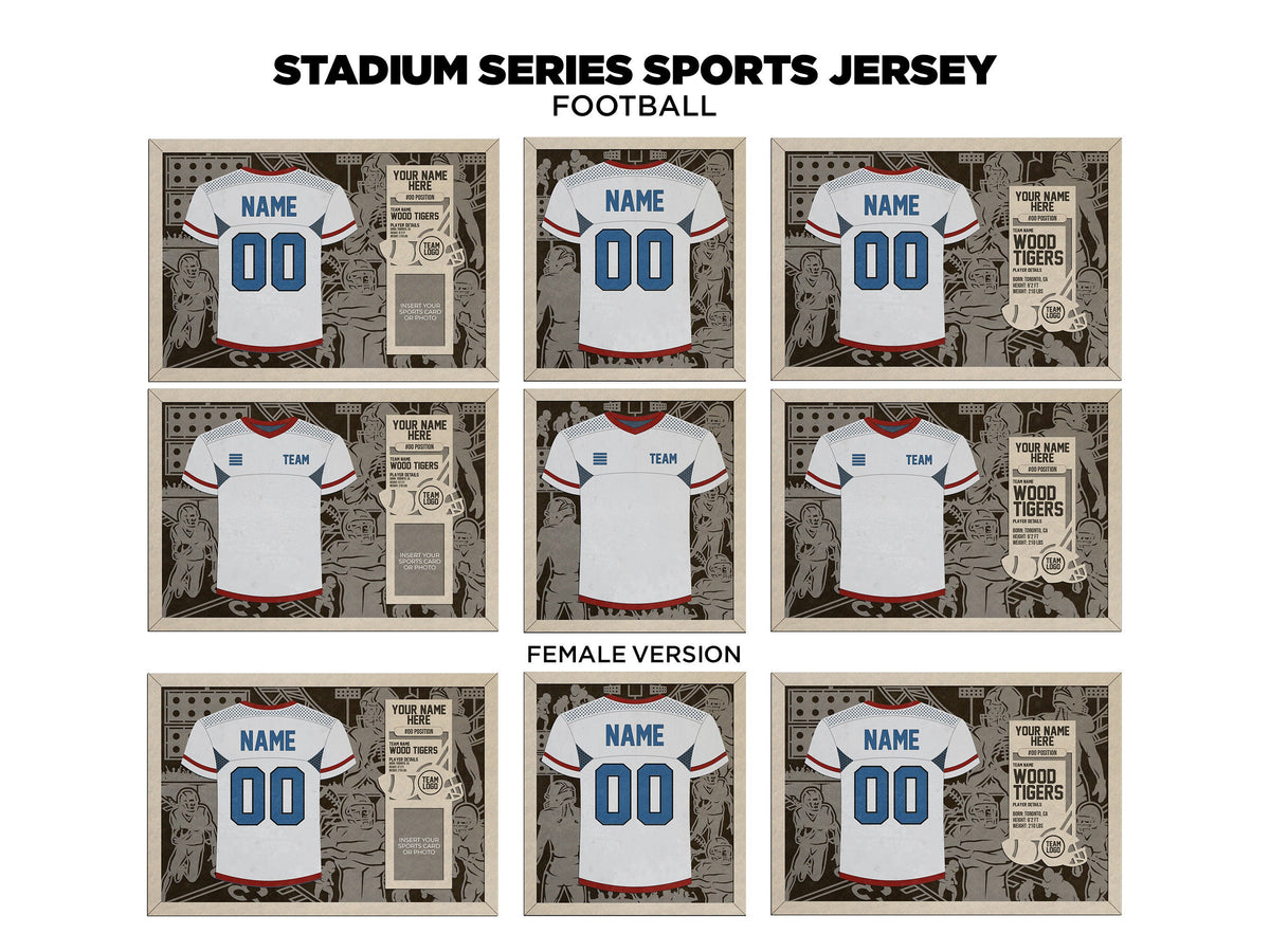 Football Jersey Plaques