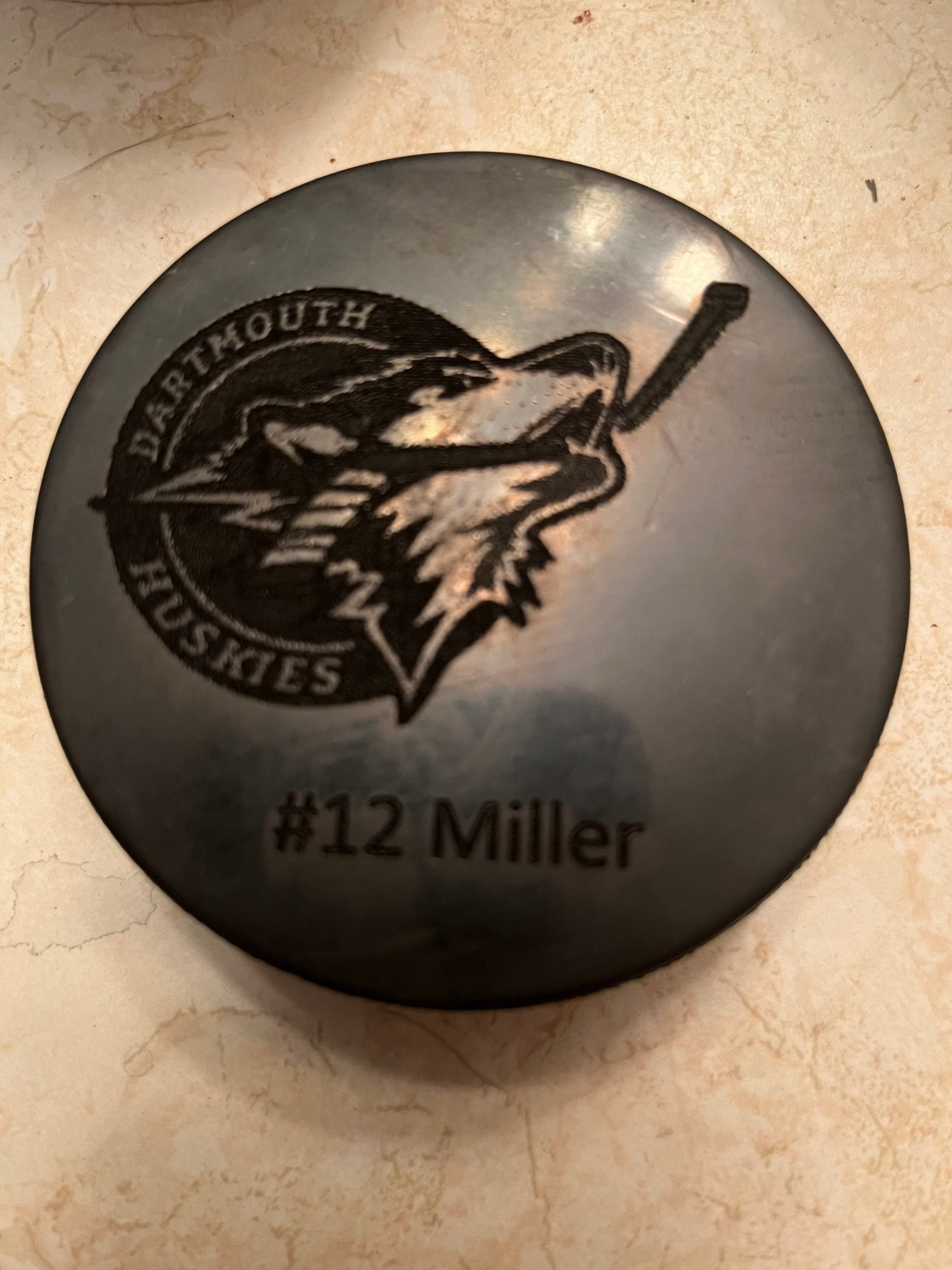 Custom Engraved team set of hockey pucks (players only)