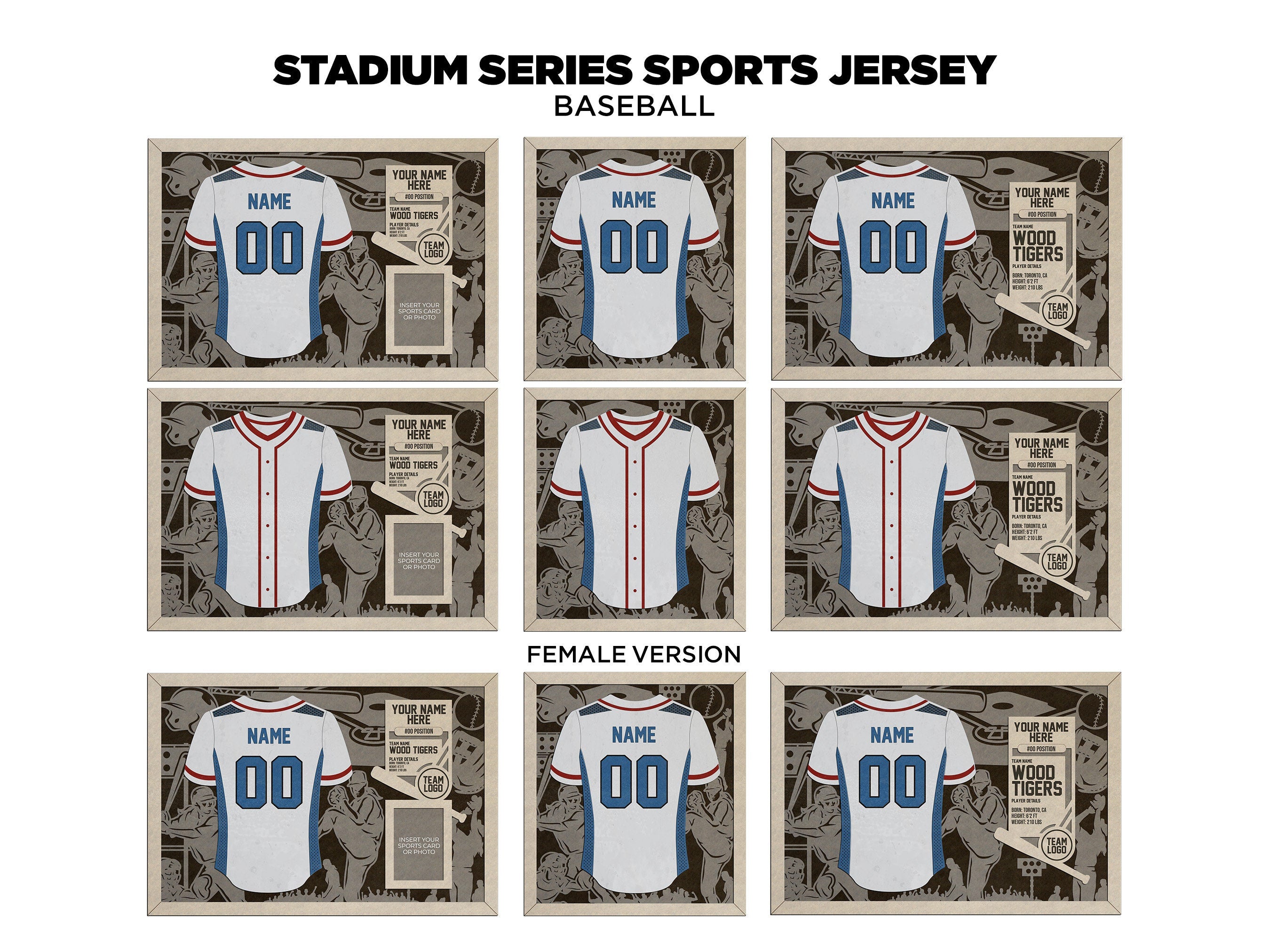 Football Jersey Plaques