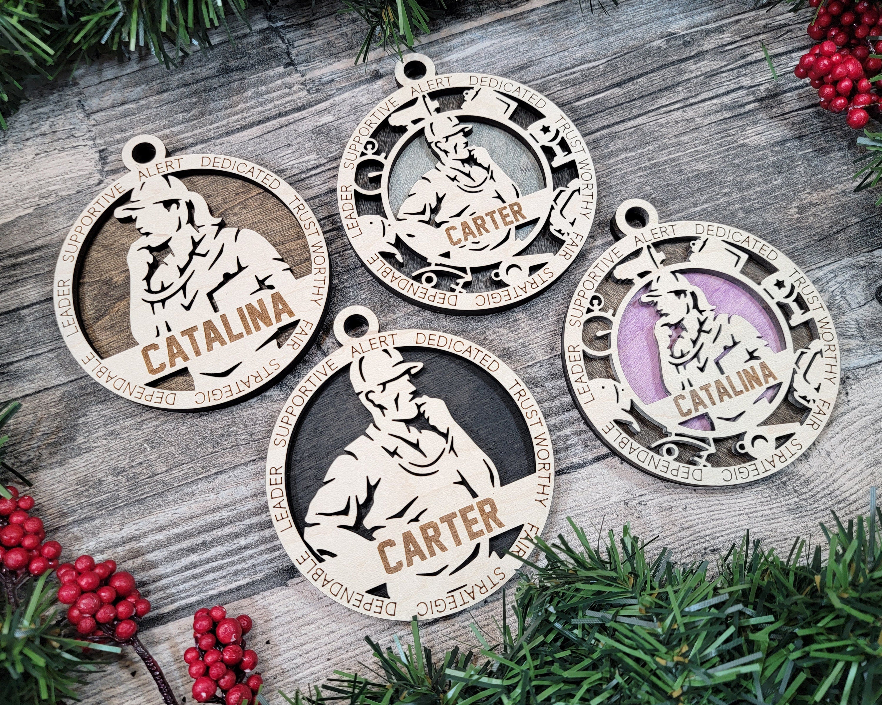 Sports Coach Christmas ornaments.