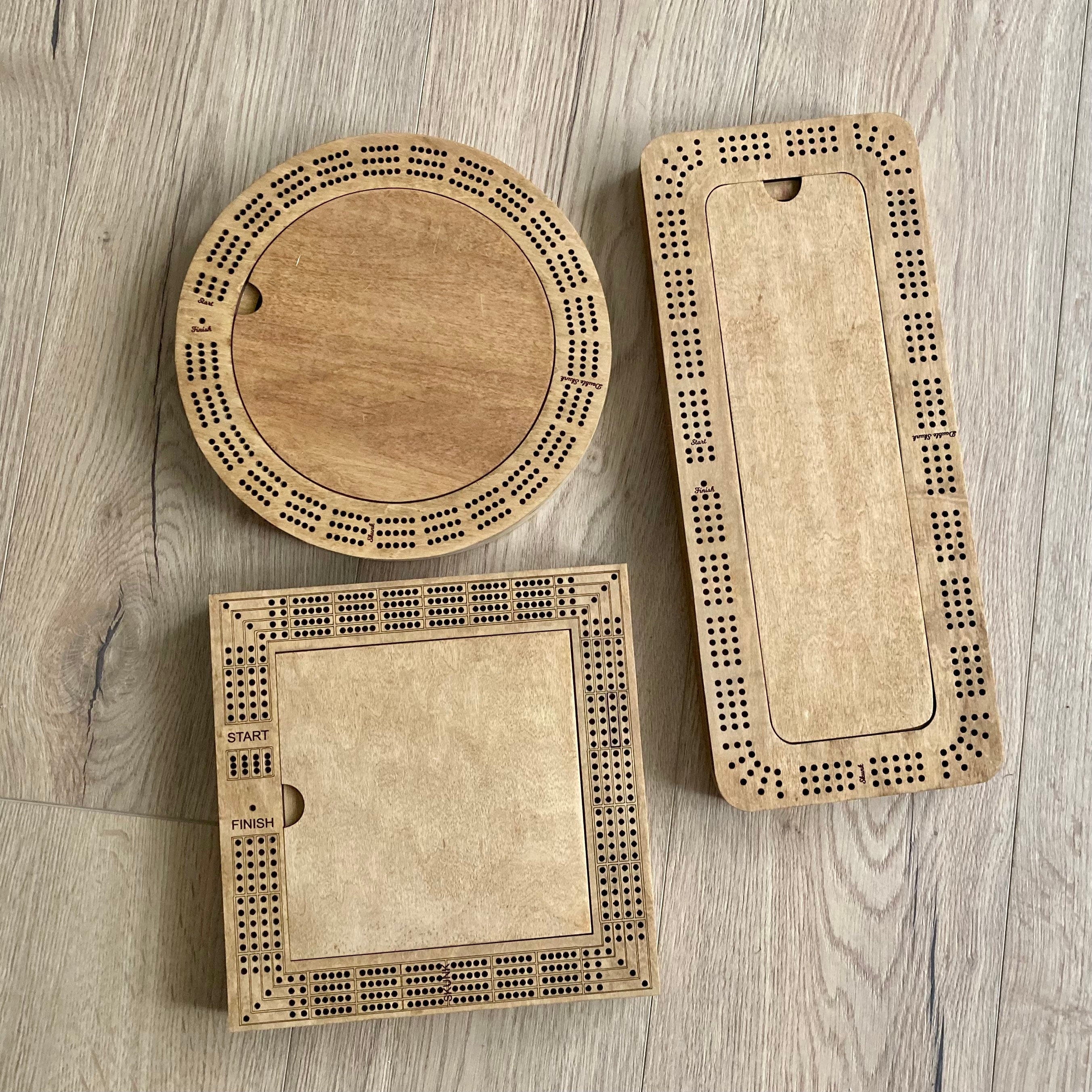 Cribbage board Custom made any shape fully personalized