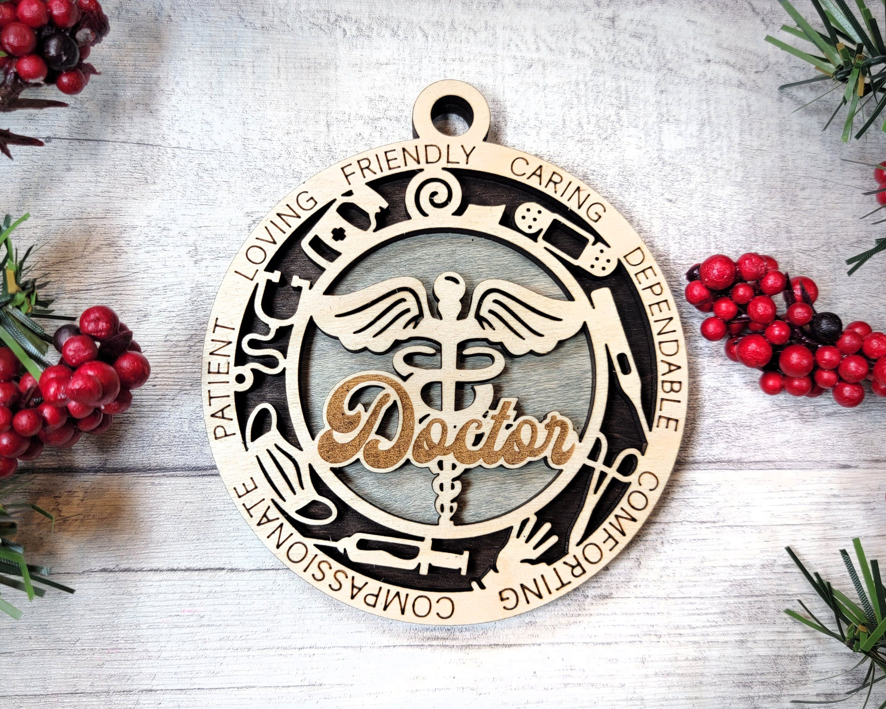 Doctor Christmas ornaments