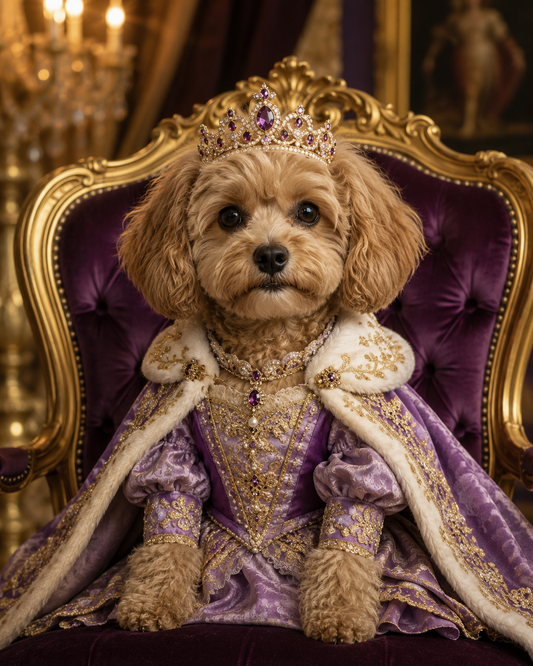 Funny Custom Pet Portraits  (Royals)