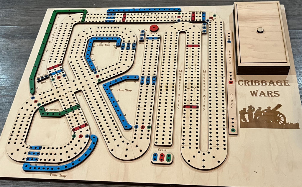 Improved cribbage game