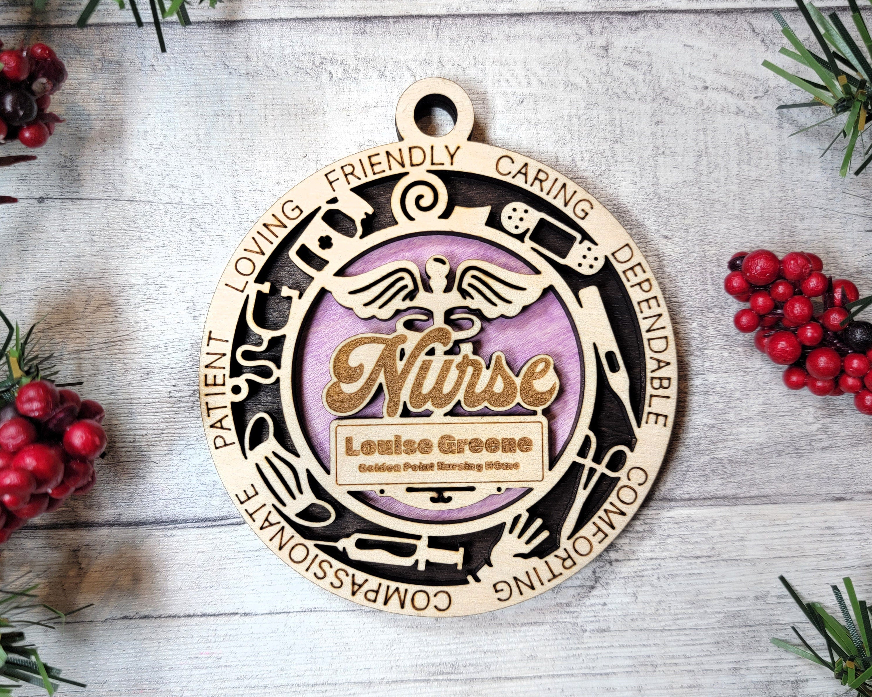 Nurse Christmas ornaments