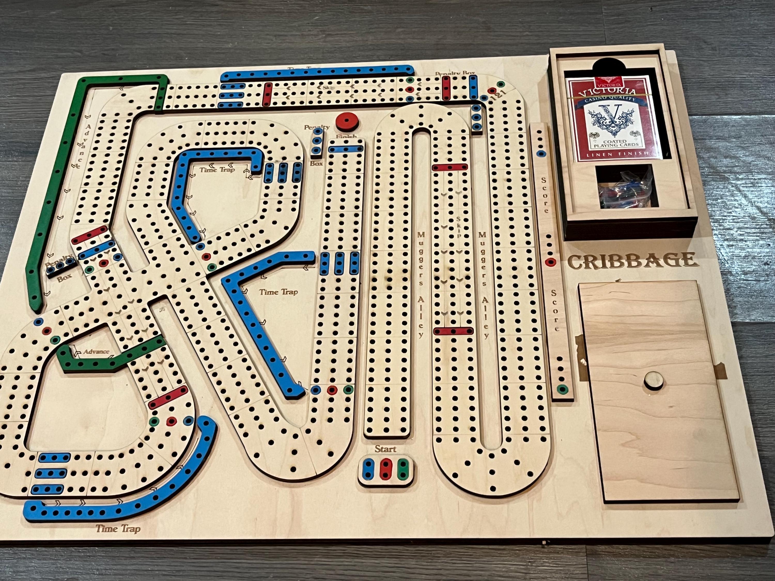 Improved cribbage game