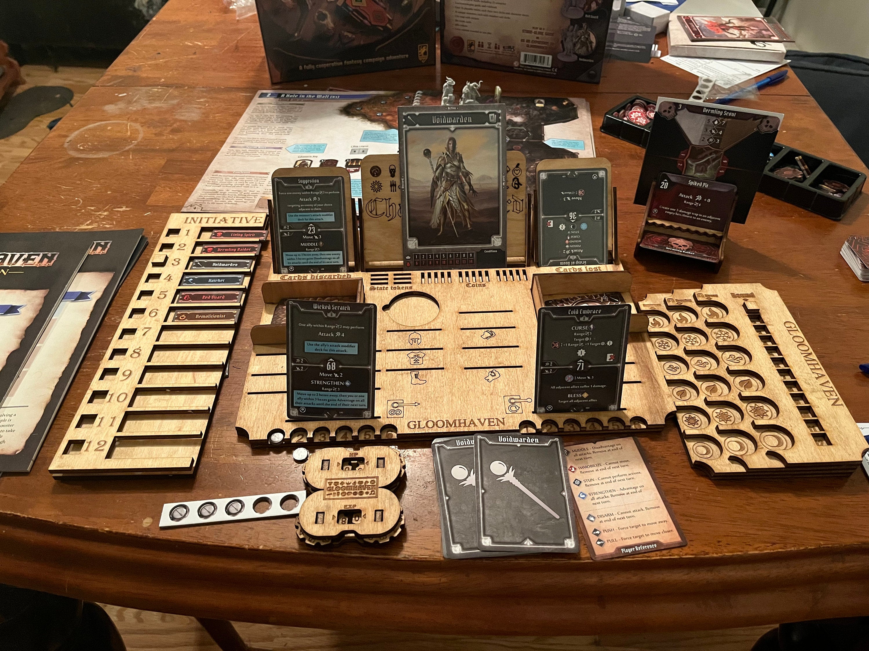 Dashboard for Gloomhaven/Frosthaven/Jaws of Lion