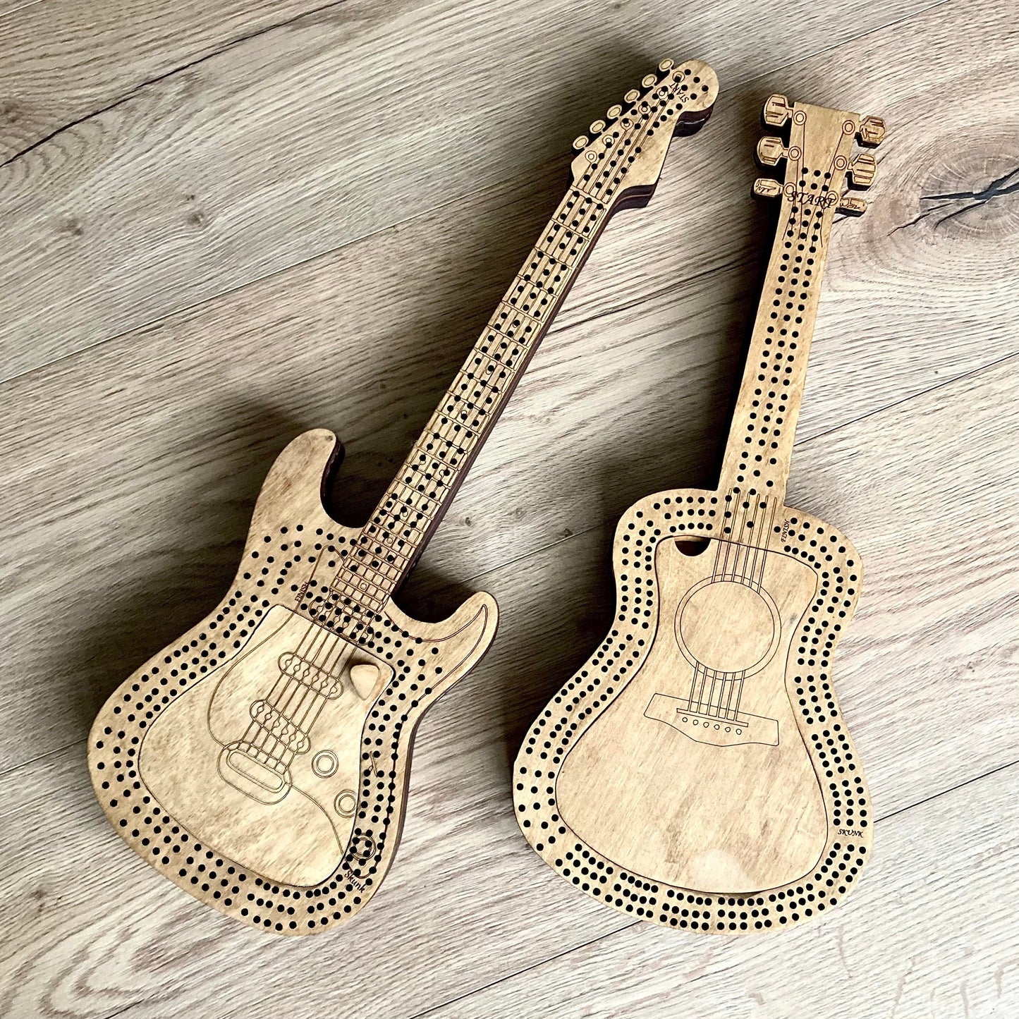 Cribbage board Custom made any shape fully personalized
