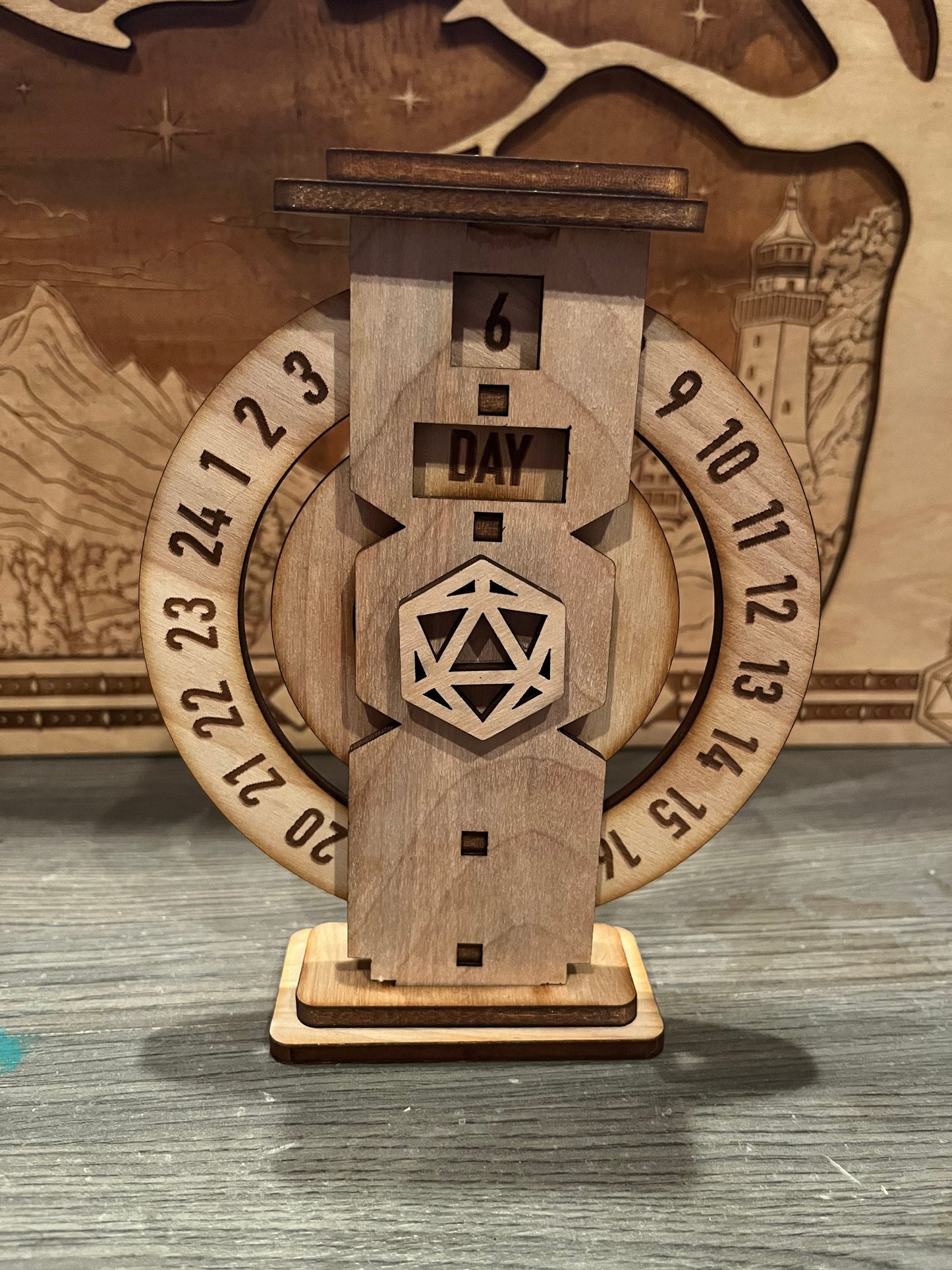 Dungeons and Dragons Initiative Tracker & Time Tracker Set