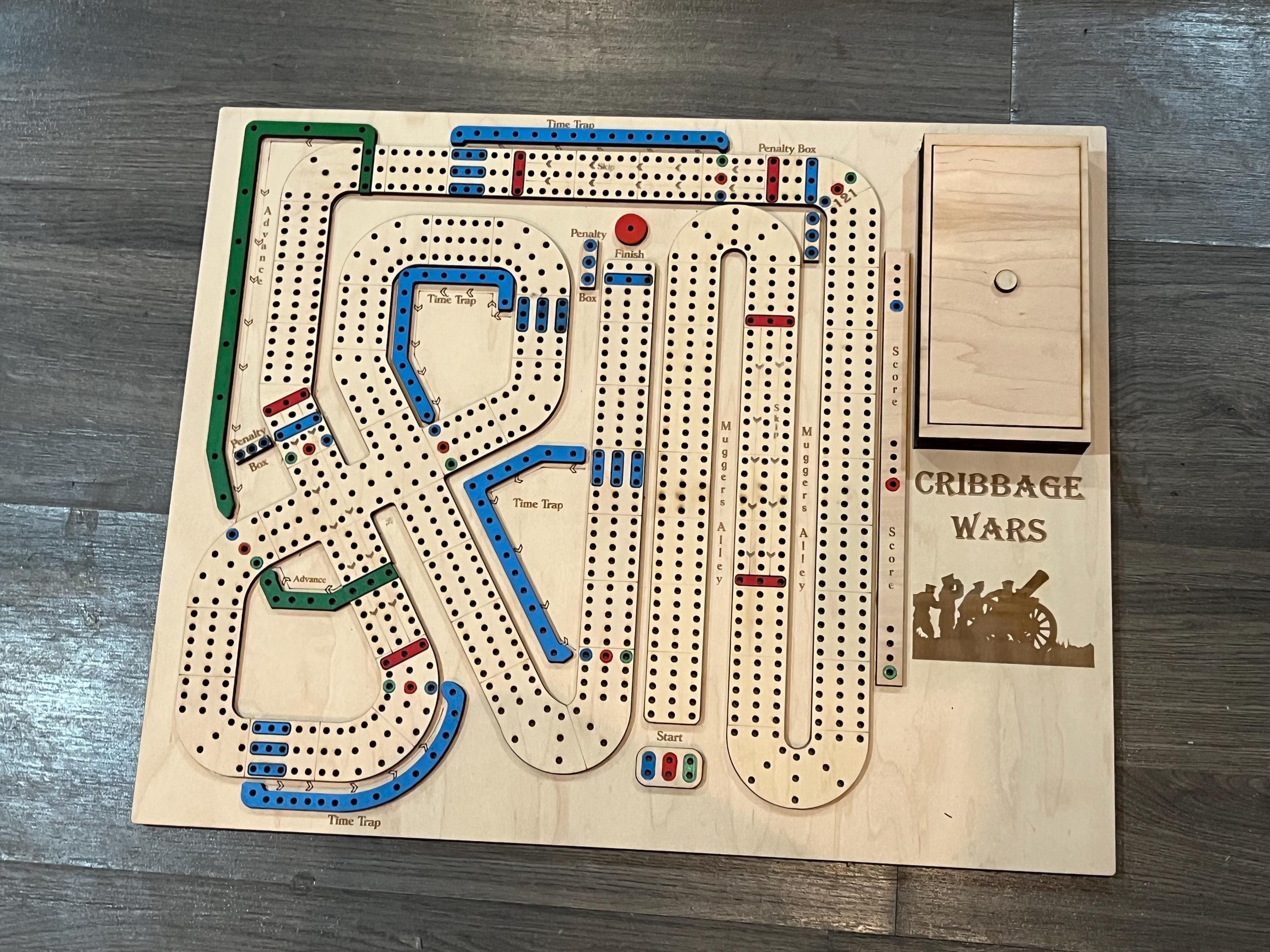 Improved cribbage game