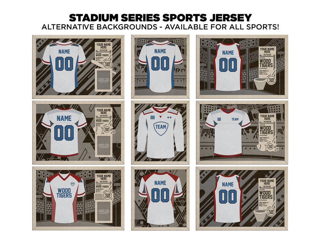 Football Jersey Plaques