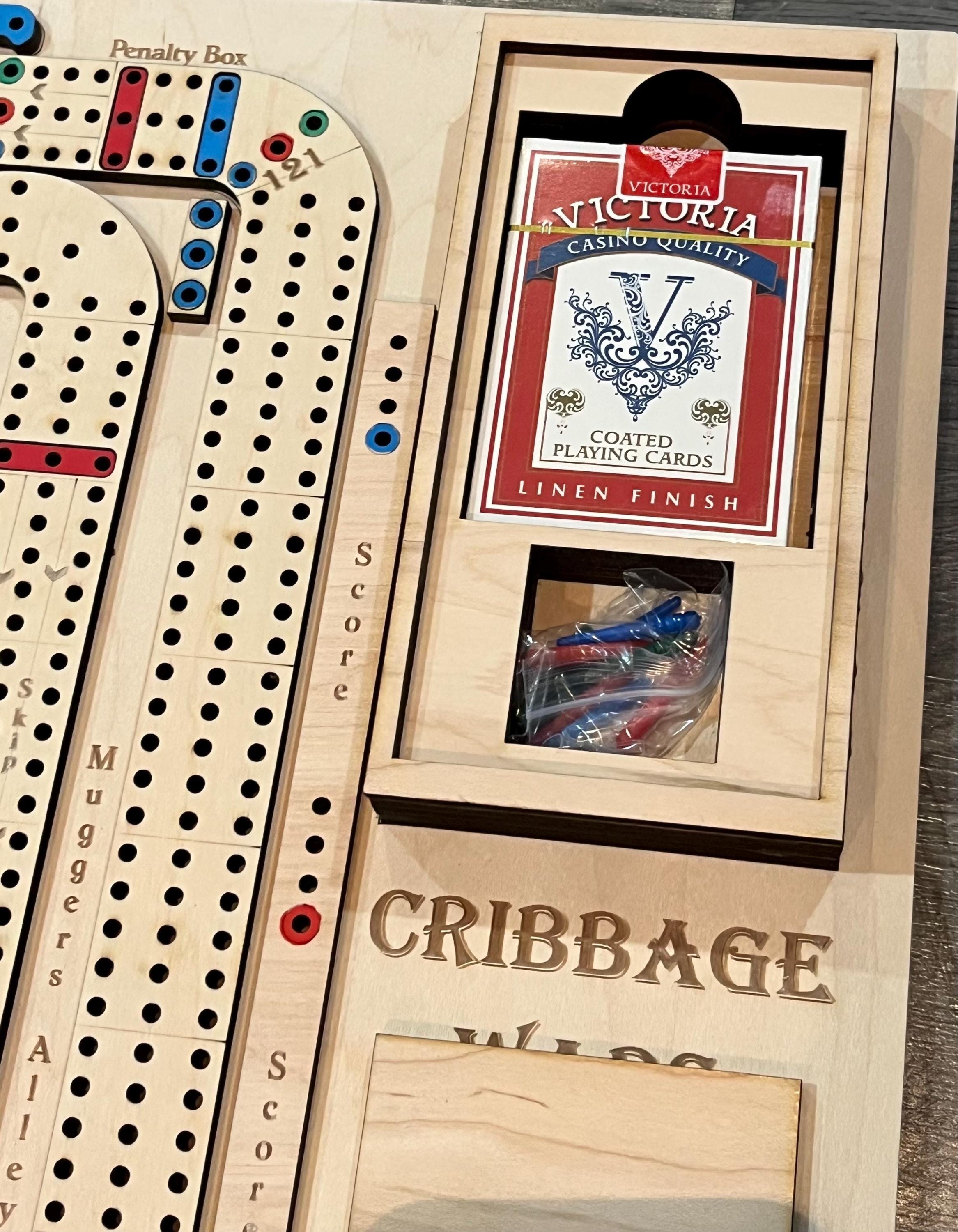 Improved cribbage game