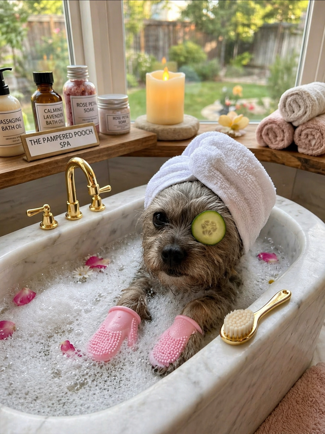 *Digital* Funny Custom Pet Portraits  (Bathroom & Spa)
