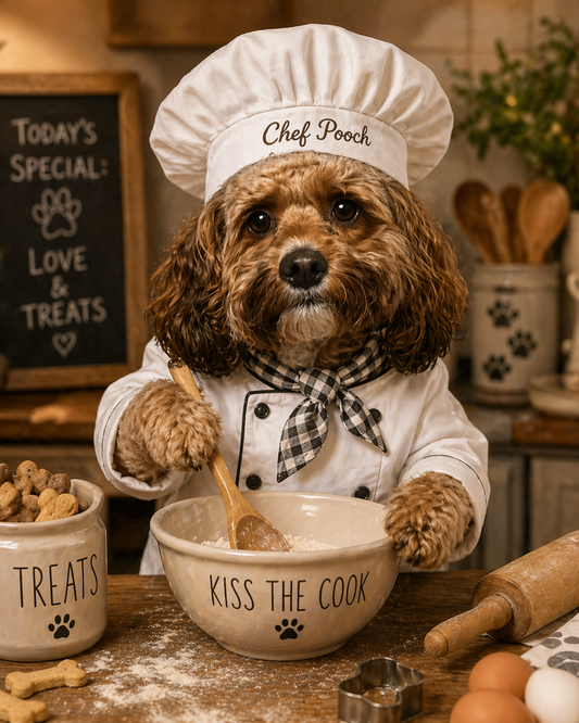 Funny Custom Pet Portraits  (Chef)