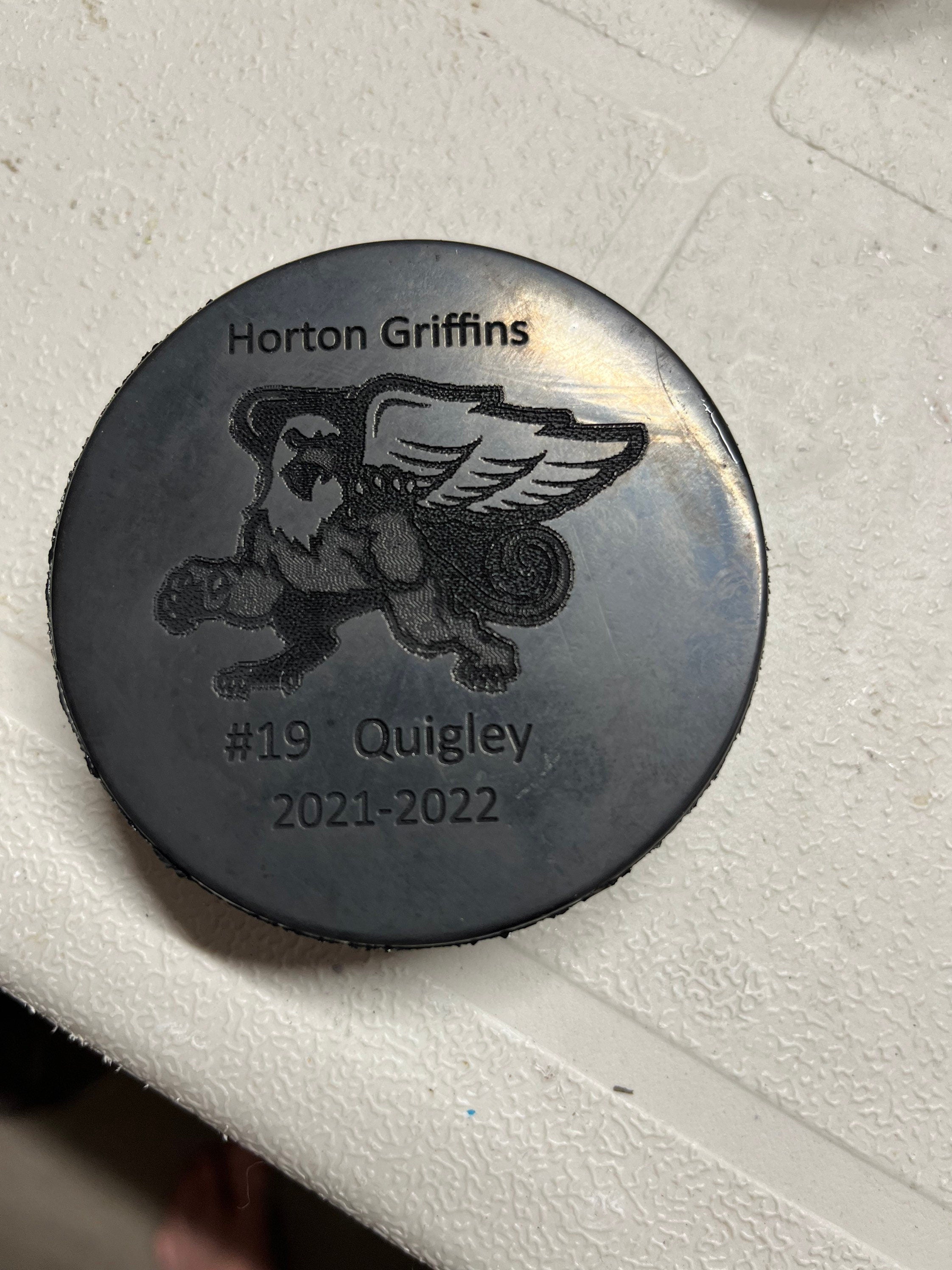 Custom Engraved team set of hockey pucks (players only)