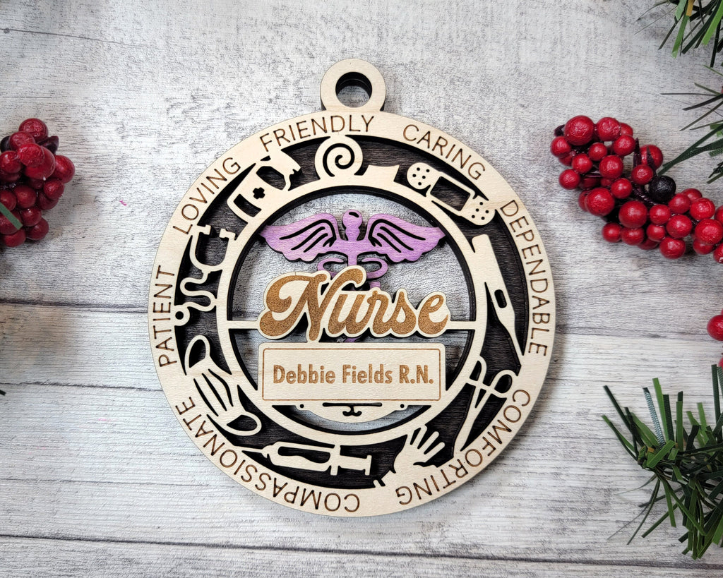 Nurse Christmas ornaments