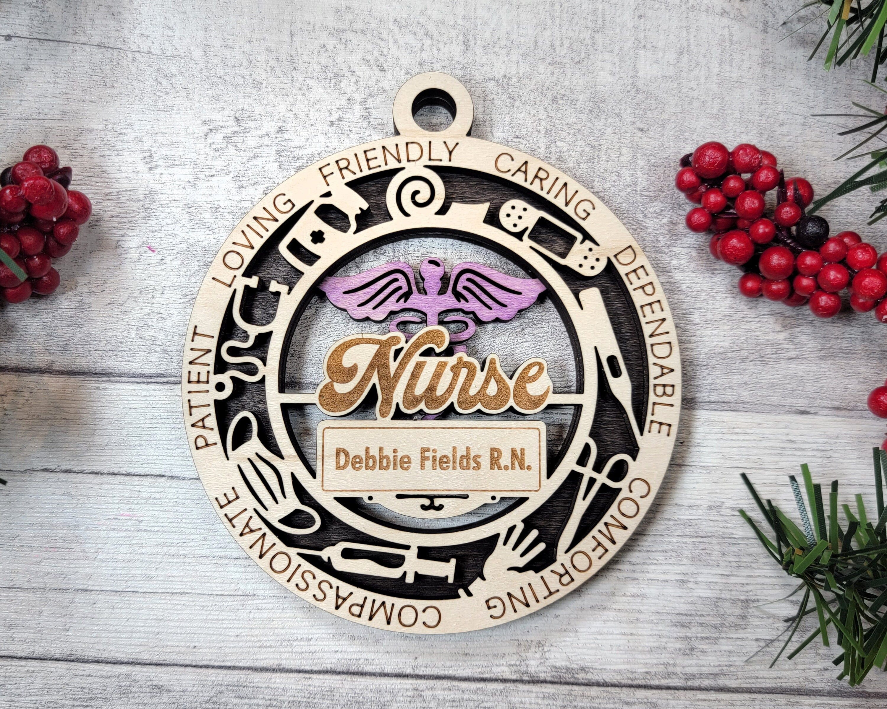 Nurse Christmas ornaments