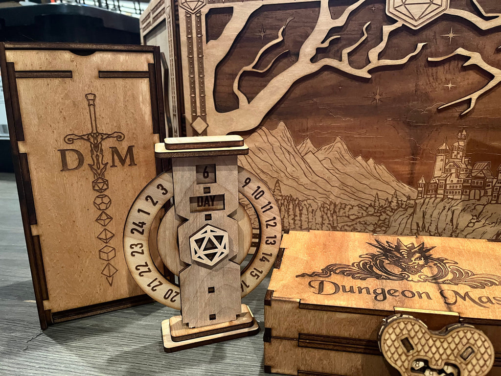 Dungeons and Dragons dungeon master set