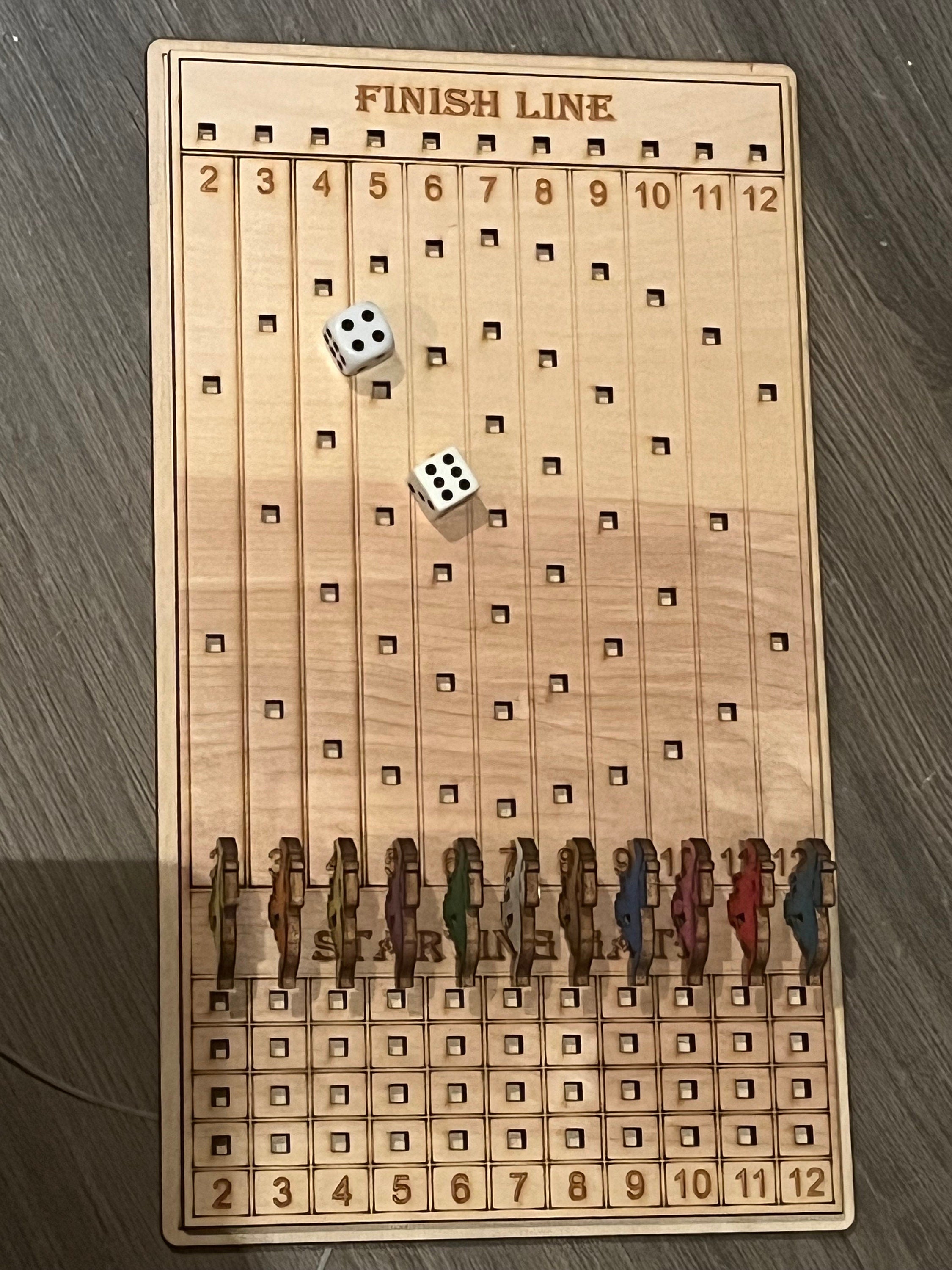 Horse Race dice game