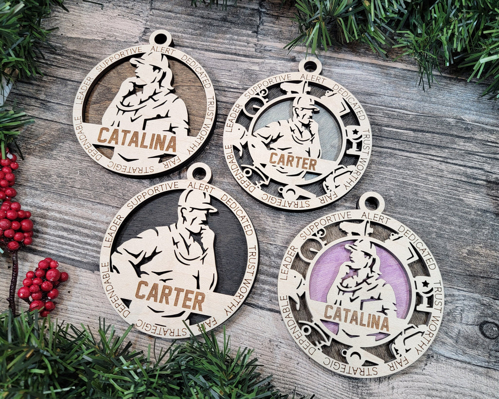 Sports Coach Christmas ornaments.
