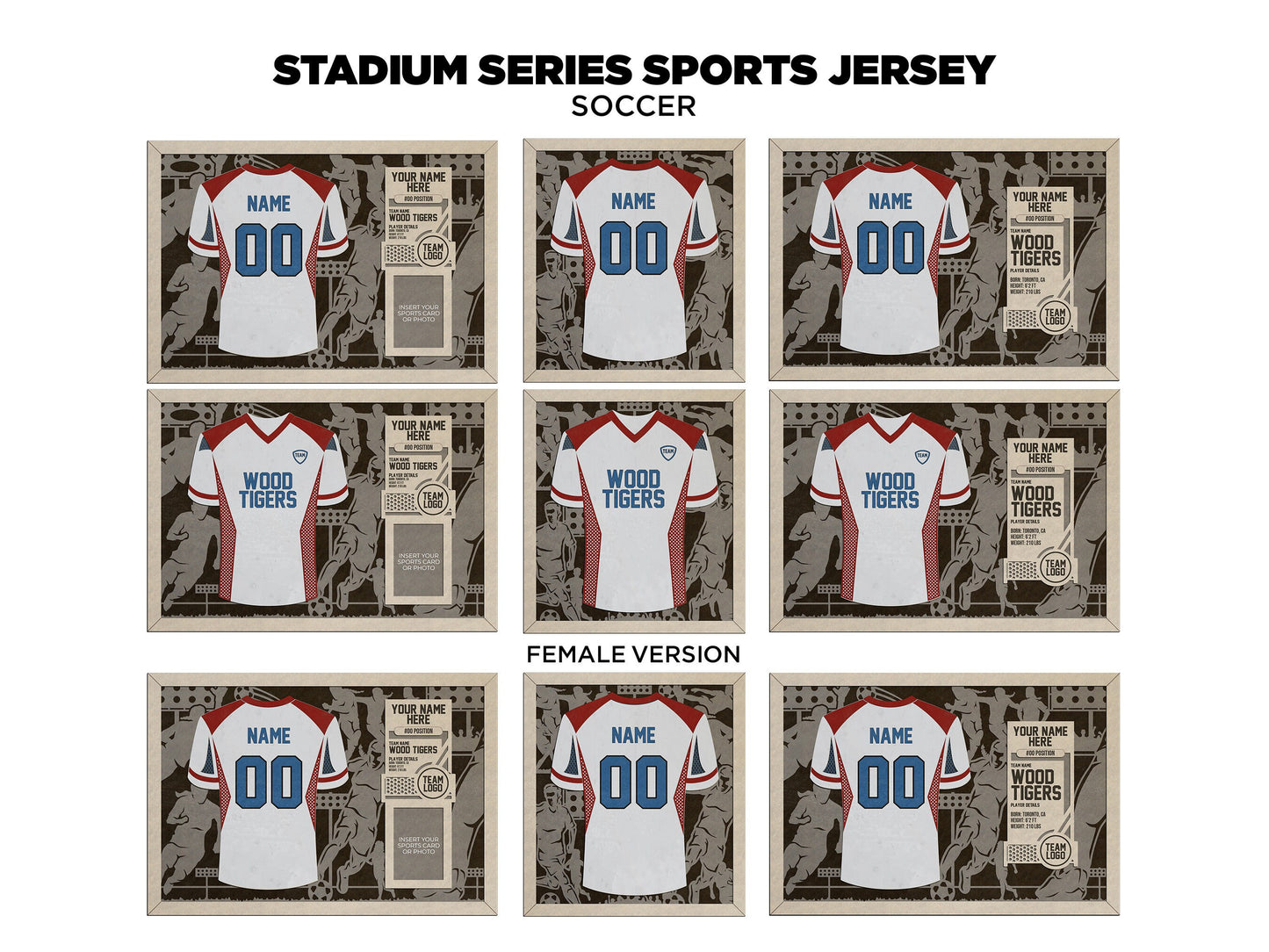Hockey Jersey Plaques