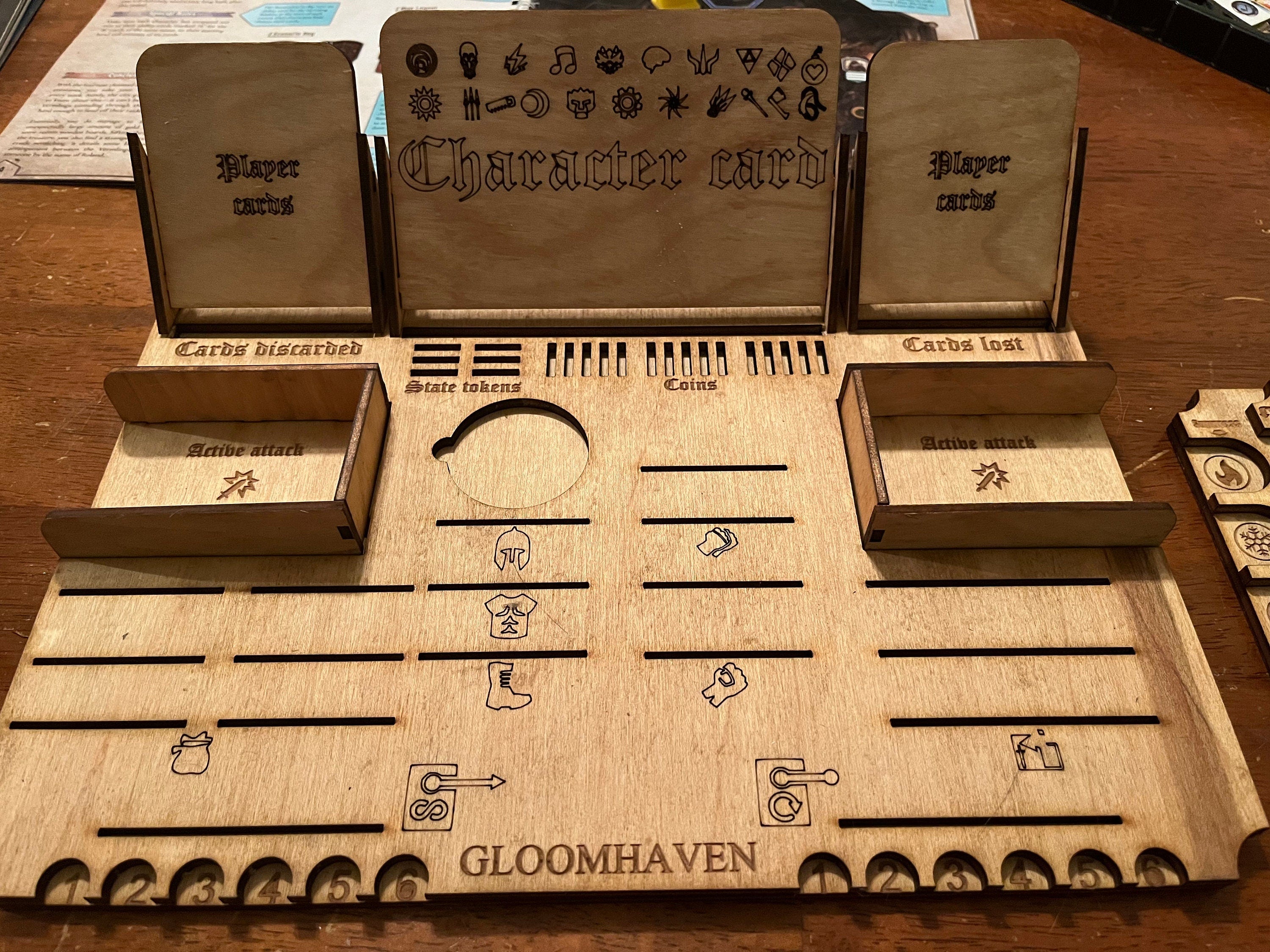Dashboard for Gloomhaven/Frosthaven/Jaws of Lion