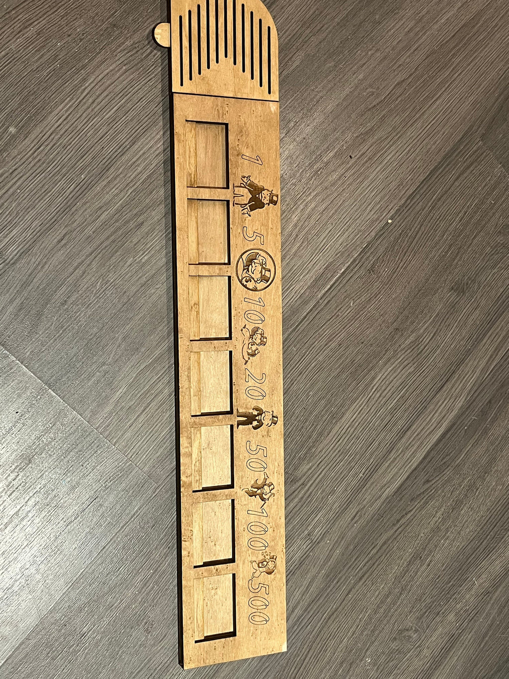 Monopoly board frame.