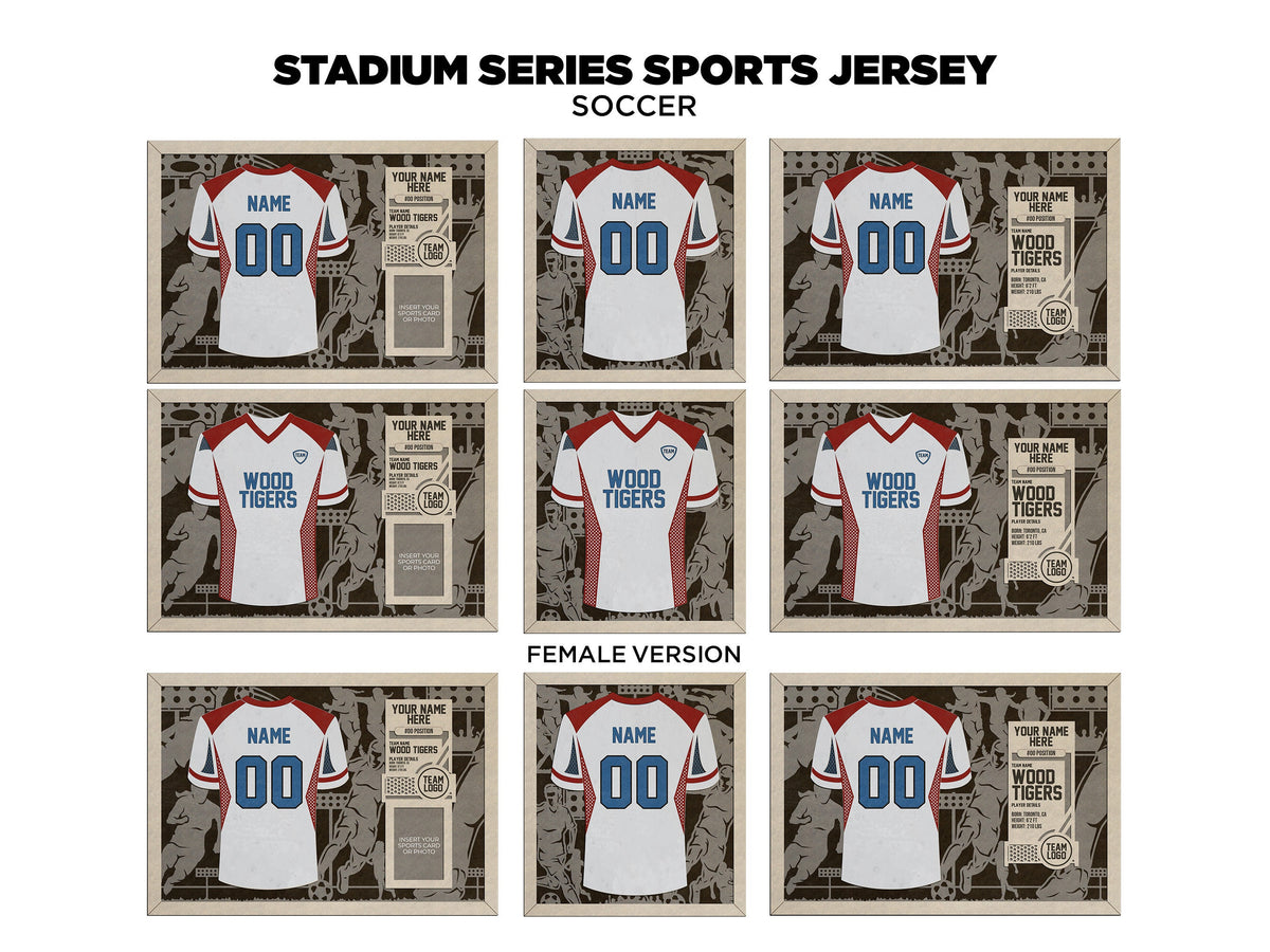 Football Jersey Plaques