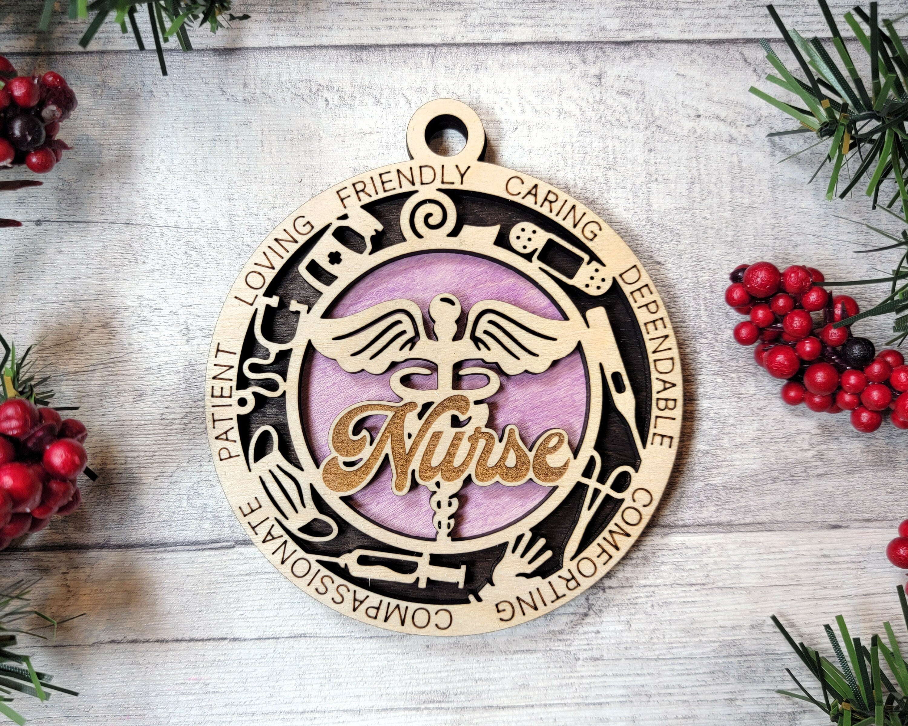 Nurse Christmas ornaments
