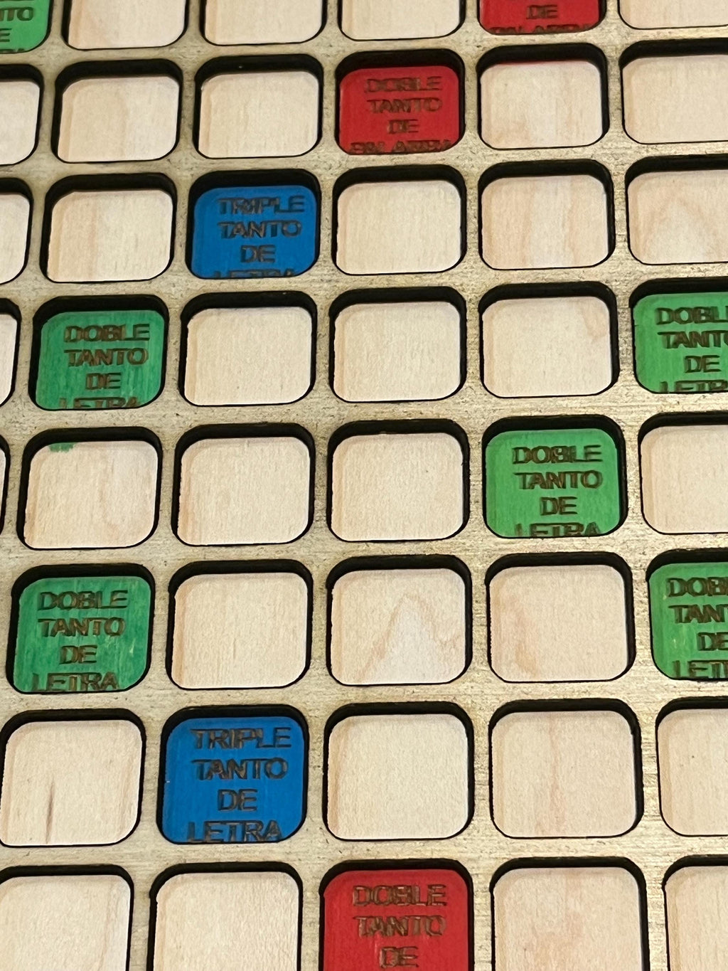 Juego de Scrabble (versión en español)