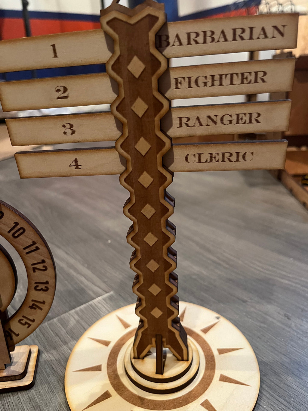 Dungeons and Dragons Initiative Tracker & Time Tracker Set