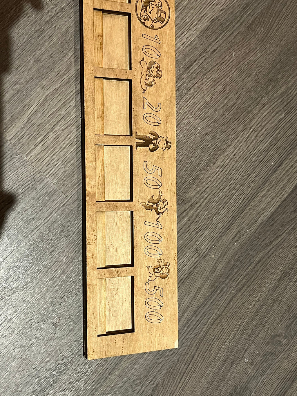 Monopoly board frame.