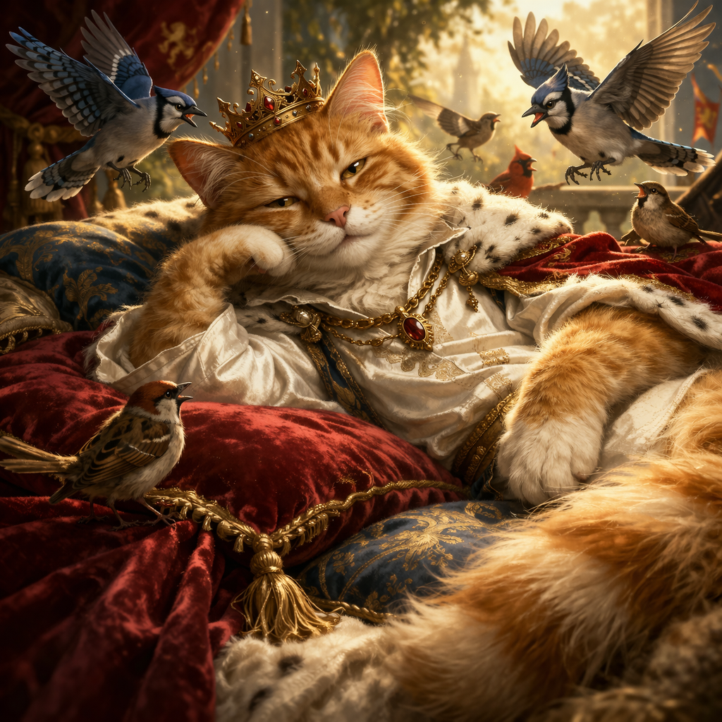 *Digital* Funny Custom Pet Portraits  Royals